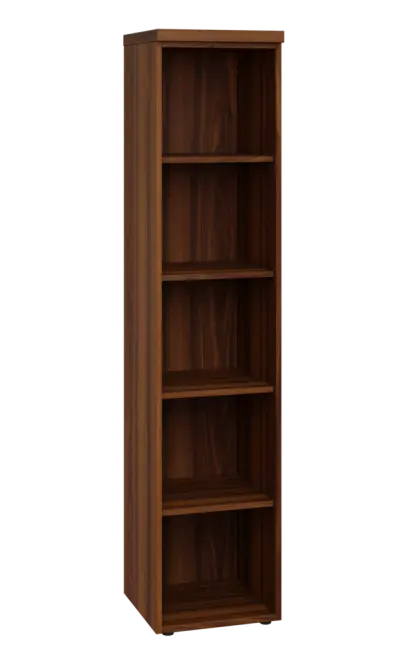 SIN 5 - 4N kancelářská skříň, nika, 1820x400x400, ořech královský